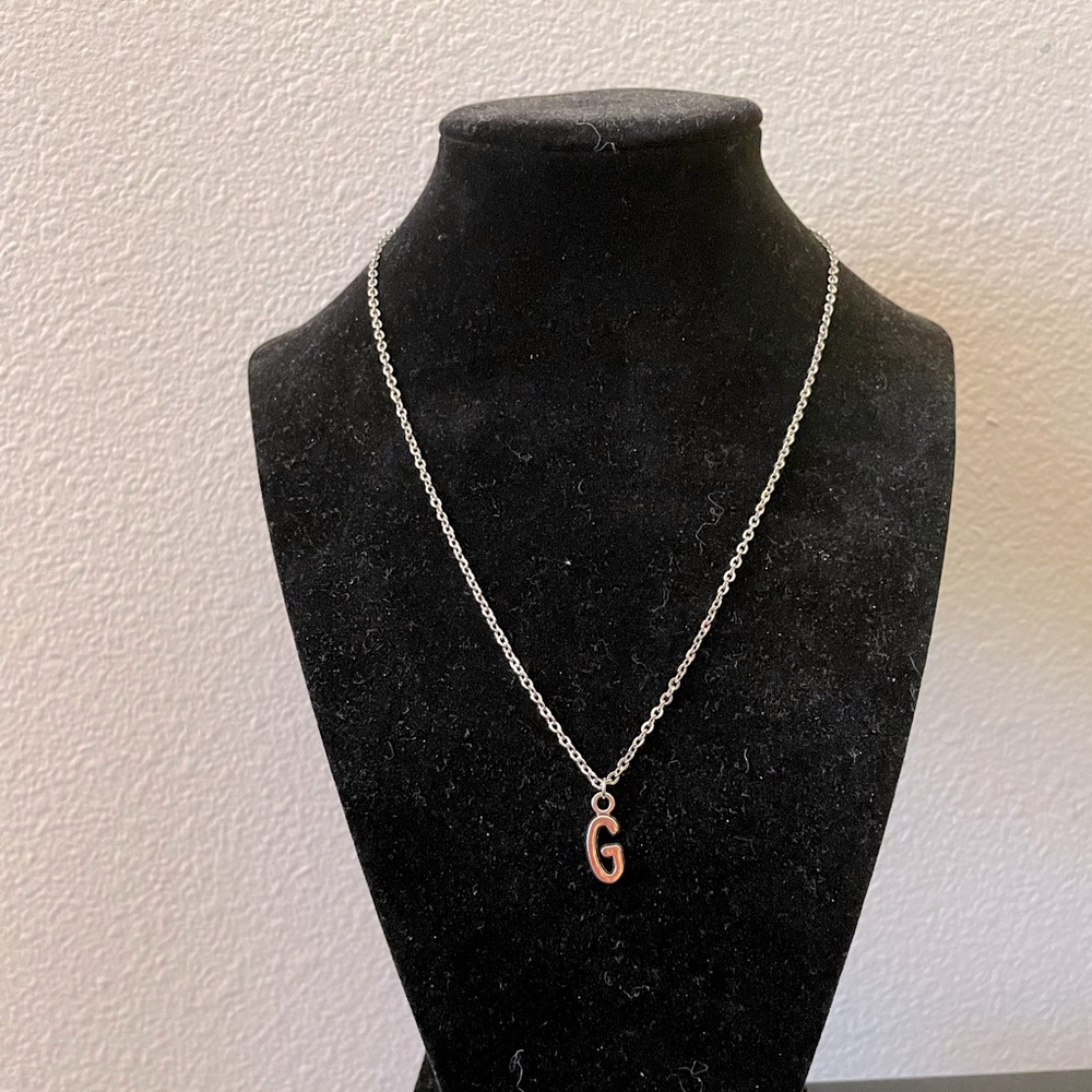 Handmade Letter G Necklace